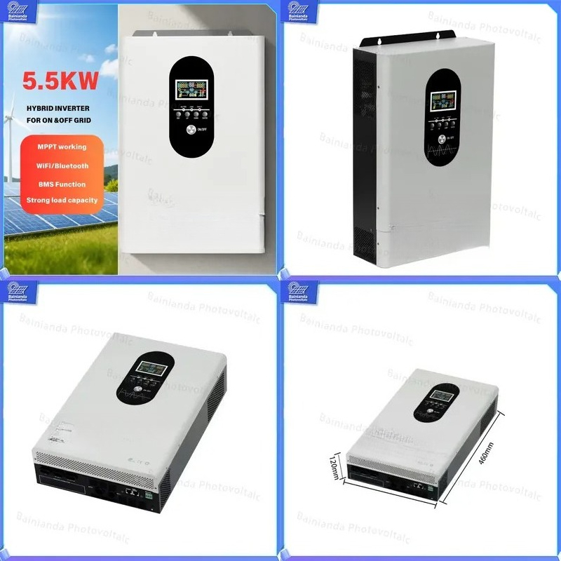 3kW 5.5kW Hybrid Solar Inverte - Hybrid Solar Inverter 5.5Kw Mppt 48V recension och pris