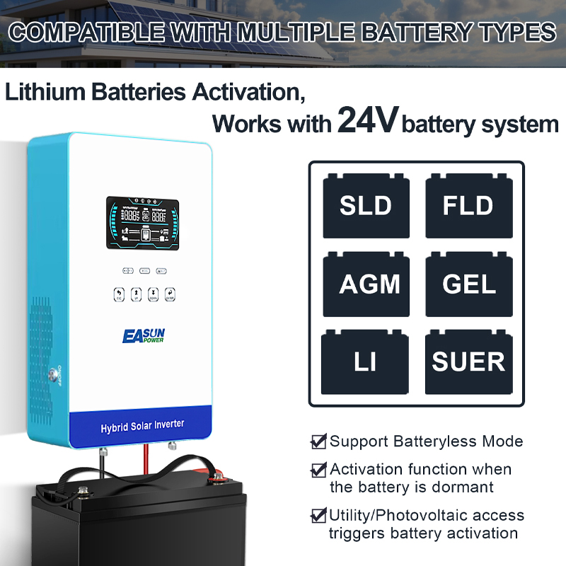 EASUN POWER 4000W Solar Invert - Grid Tie Inverter Limiter 2000W recension och pris